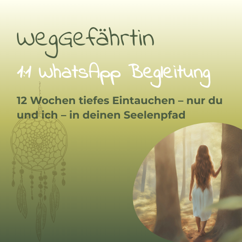 WegGefährtin - Schamanische Begleitung 12 Wochen